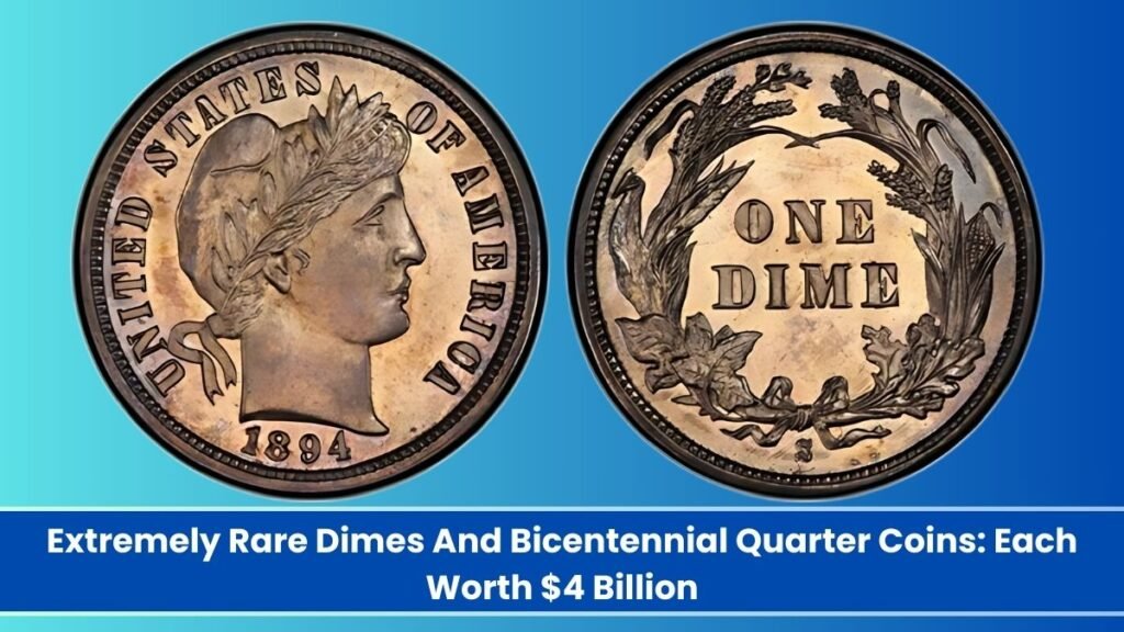 Extremely Rare Dimes And Bicentennial Quarter Coins