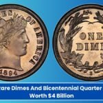 Extremely Rare Dimes And Bicentennial Quarter Coins