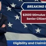 $2600 Stimulus Check for Senior Citizens 2024