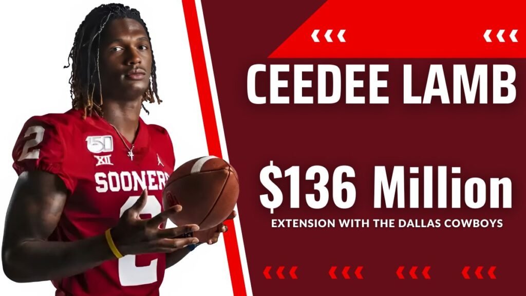 CeeDee Lamb Secures 4-Year, $136 Million Extension