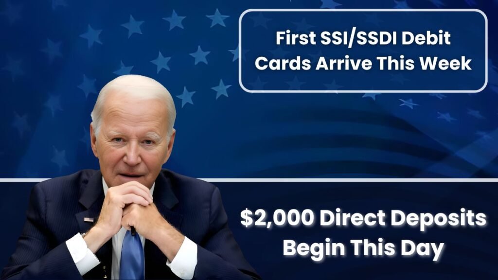 First SSI/SSDI Debit Cards Arrive This Week