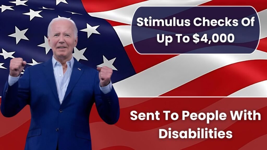 Stimulus Checks Of Up To $4,000