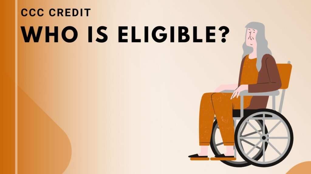 Who is Eligible for this CCC Credit?