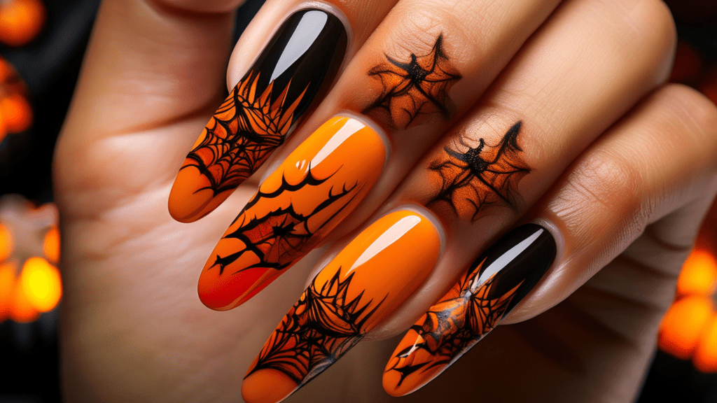 Halloween Acrylic Nails