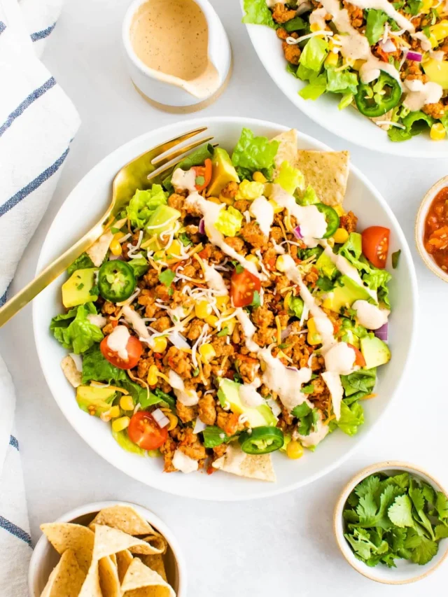 Healthy and tasty too! Know the easy recipe for Taco Salad!