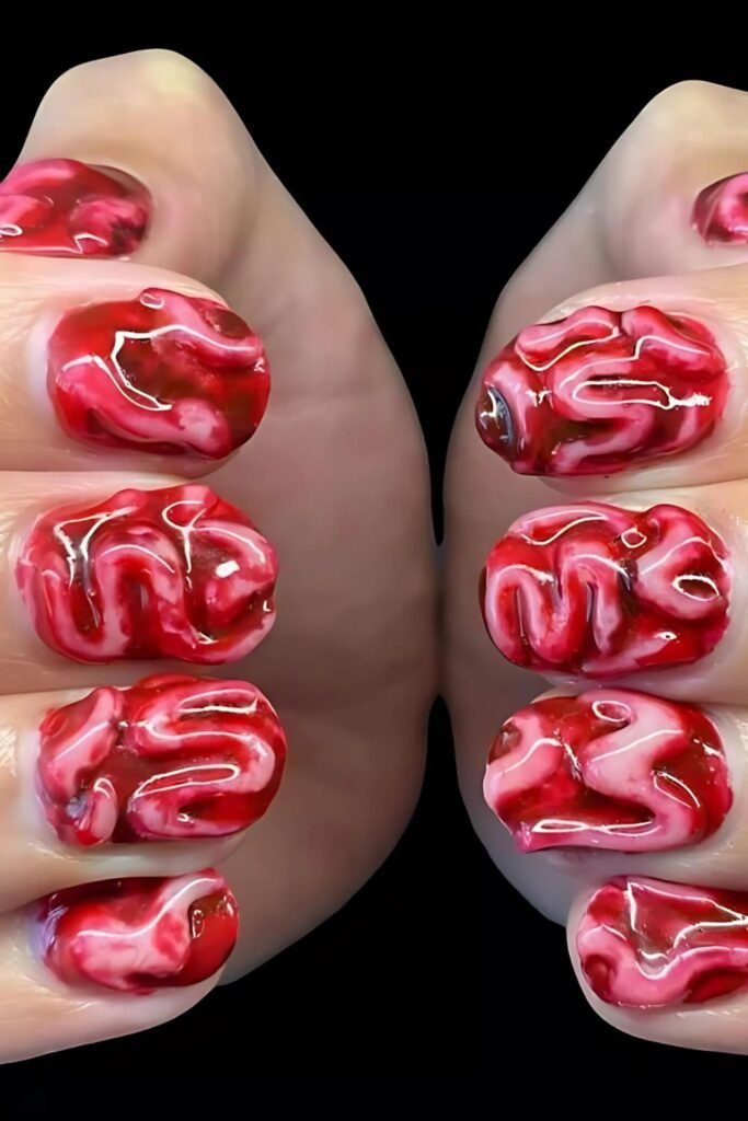 3D Brain Nails