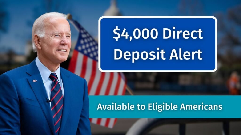 $4,000 Direct Deposit Alert: New Class Action Available to Eligible Americans