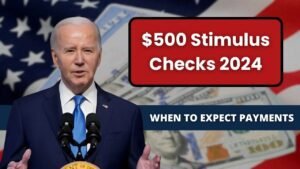 $500 Stimulus Checks 2024: Who Qualifies & When to Expect Payments