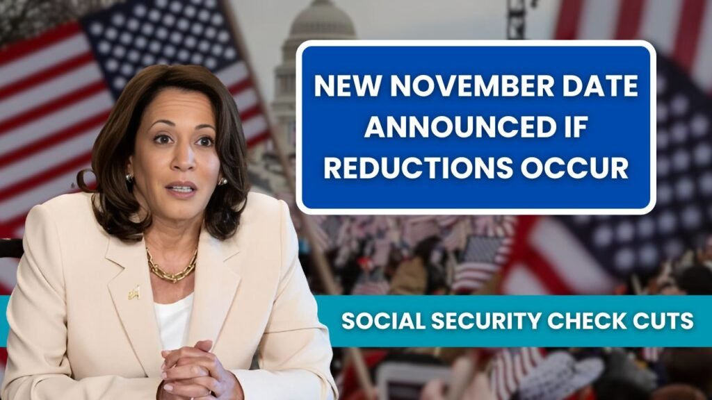 Social Security Check Cuts: New November Date Announced if Reductions Occur