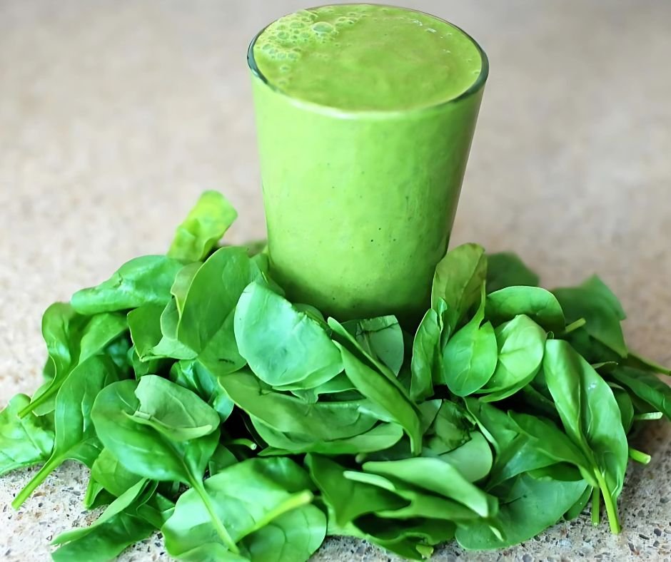 Spinach juice