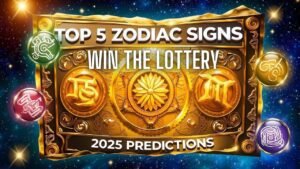 Top 5 Zodiac Signs Most Likely To Win the Lottery 2025